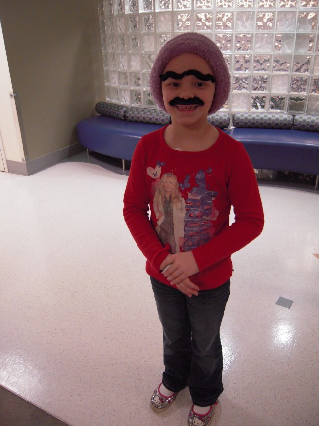 Piper with facial hair